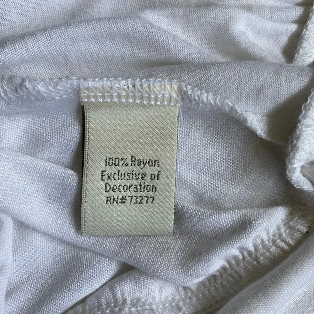 LC Lauren Conrad White Spaghetti Straps Tank Top SZ S NWT